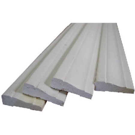 ALEXANDRIA MOULDING Alexandria Moulding 0W356-20084C1 7 ft. Colonial Trim Solid Pine Casing - Pack of 4 428243